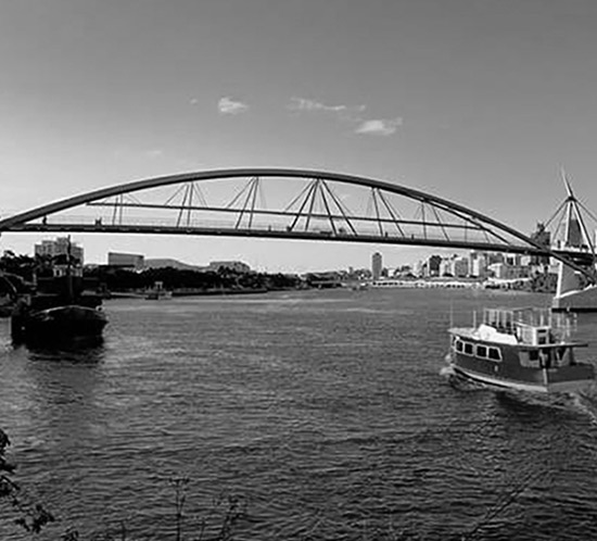 Before Blight Rayner - Goodwill Pedestrian Bridge