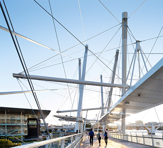 Before Blight Rayner - Kurilpa Pedestrian Bridge