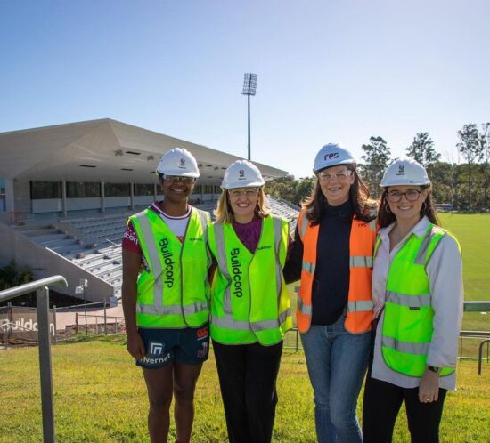 Celebrating the women helping build Ballymore © Reds Rugby